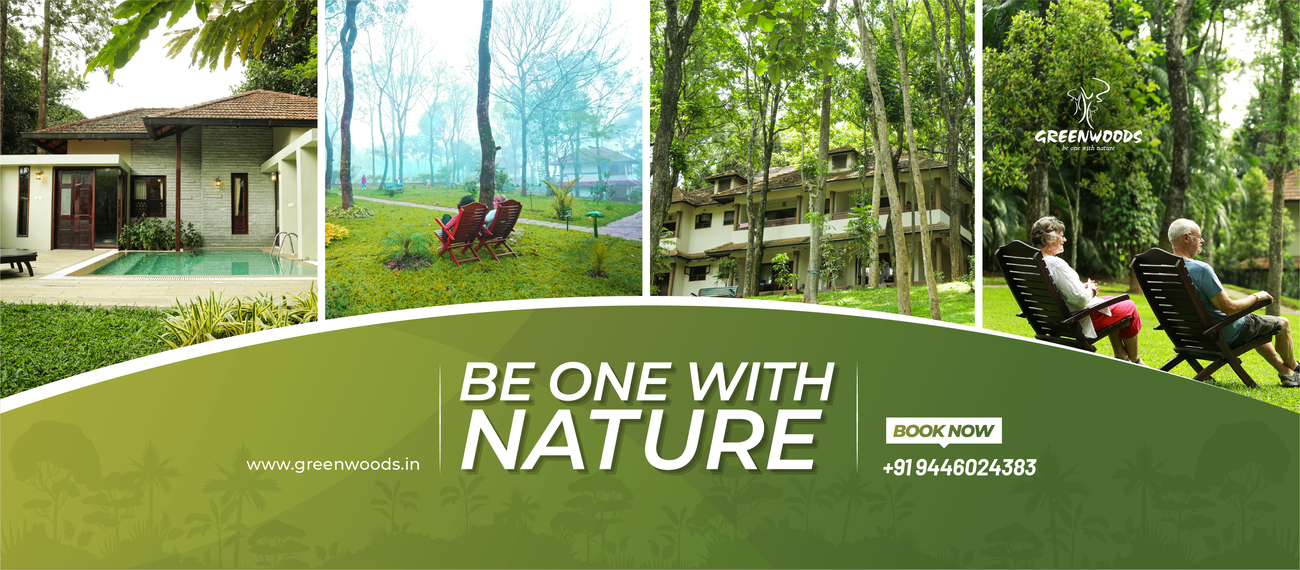 Cover photo of Greenwoods Resort- 5 Star Classified Resort in Thekkady - Kondody Hotels